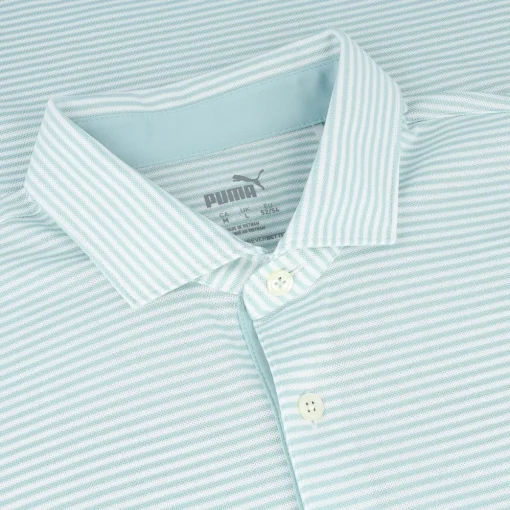 Puma Isle Pique Shirt Polo Short Sleeve Golf Apparel
