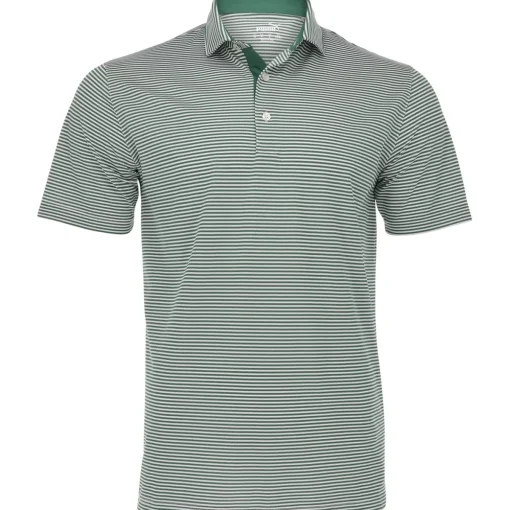 Puma Isle Pique Shirt Polo Short Sleeve Golf Apparel