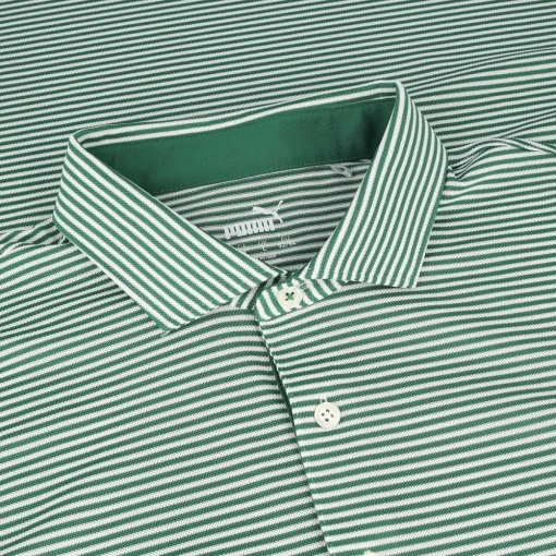 Puma Isle Pique Shirt Polo Short Sleeve Golf Apparel