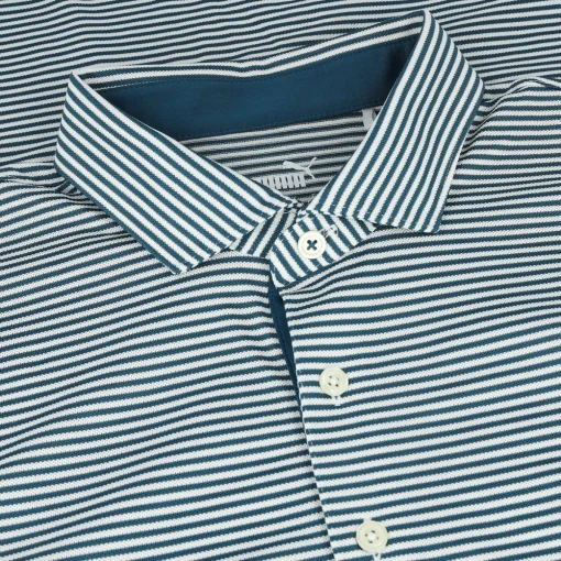 Puma Isle Pique Shirt Polo Short Sleeve Golf Apparel
