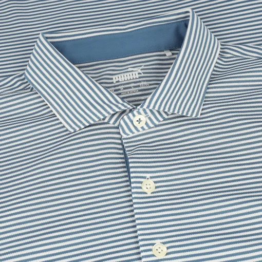 Puma Isle Pique Shirt Polo Short Sleeve Golf Apparel
