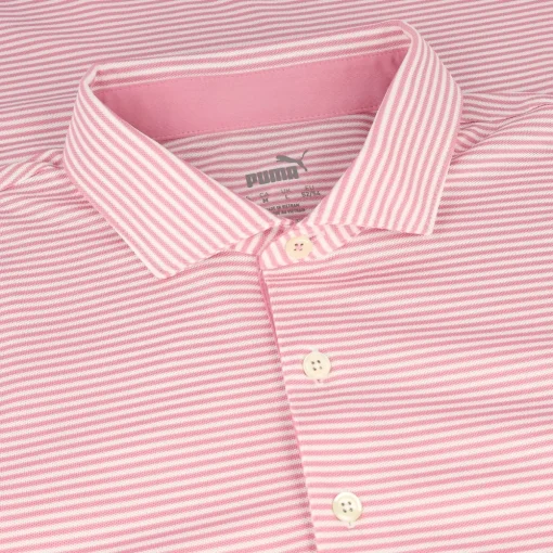 Puma Isle Pique Shirt Polo Short Sleeve Golf Apparel