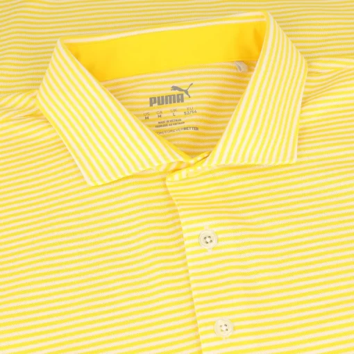 Puma Isle Pique Shirt Polo Short Sleeve Golf Apparel