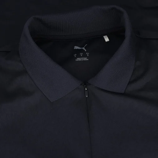 Puma Kassidy Animal Deboss Dress Polo Short Sleeve Golf Apparel