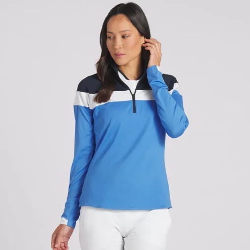 Puma Lightweight 1/4 Zip Outerwear Pullover Golf Apparel