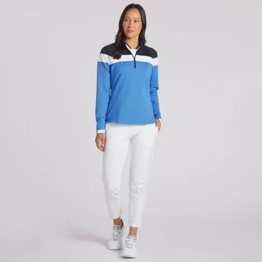 Puma Lightweight 1/4 Zip Outerwear Pullover Golf Apparel
