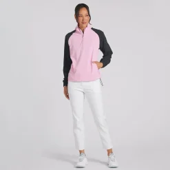 Puma LightWeight 1/4 Zip Shell Outerwear Pullover Golf Apparel