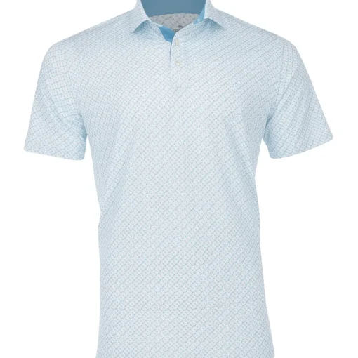 Puma Mattr Anchors Shirt Polo Short Sleeve Golf Apparel