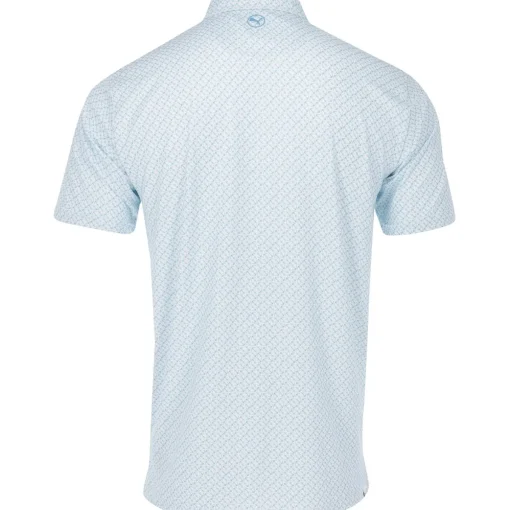 Puma Mattr Anchors Shirt Polo Short Sleeve Golf Apparel