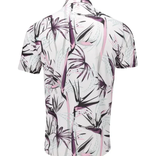Puma MATTR Birds Of Paradise Shirt Polo Short Sleeve Golf Apparel
