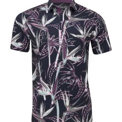 Puma MATTR Birds Of Paradise Shirt Polo Short Sleeve Golf Apparel