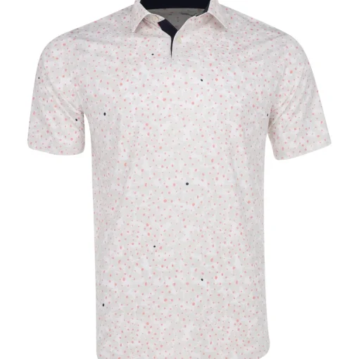 Puma MATTR Bloom Field Shirt Polo Short Sleeve Golf Apparel