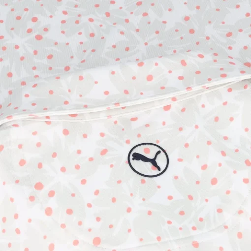 Puma MATTR Bloom Field Shirt Polo Short Sleeve Golf Apparel