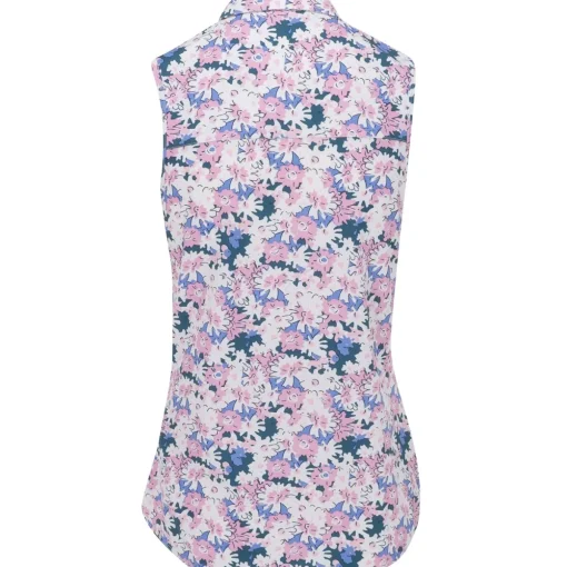 Puma MATTR Bloom Sleeveless Shirt Polo Short Sleeve Golf Apparel