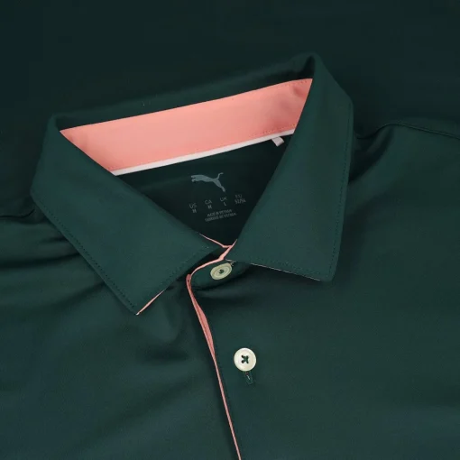 Puma MATTR Brigade Shirt Polo Short Sleeve Golf Apparel