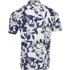 Puma MATTR Broken Flower Shirt Polo Short Sleeve Golf Apparel