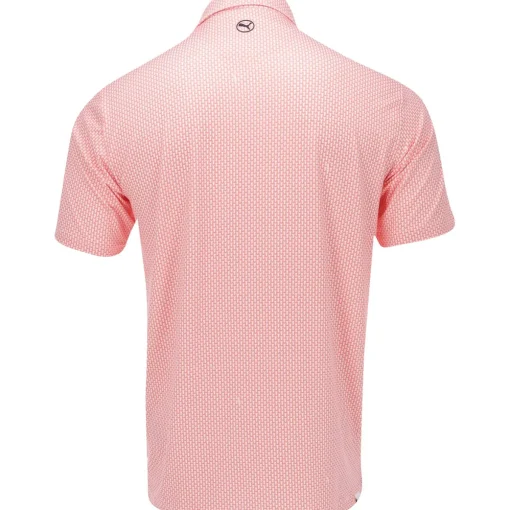 Puma Mattr Cups Shirt Polo Short Sleeve Golf Apparel