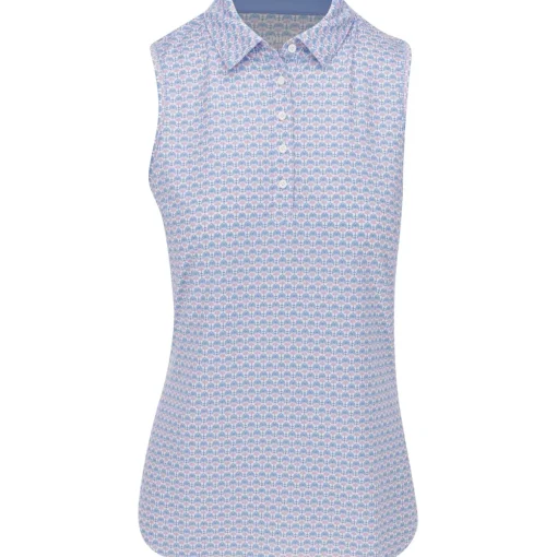 Puma Mattr Deco Sleeveless Shirt Polo Short Sleeve Golf Apparel