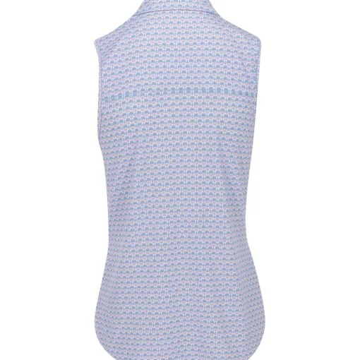 Puma Mattr Deco Sleeveless Shirt Polo Short Sleeve Golf Apparel
