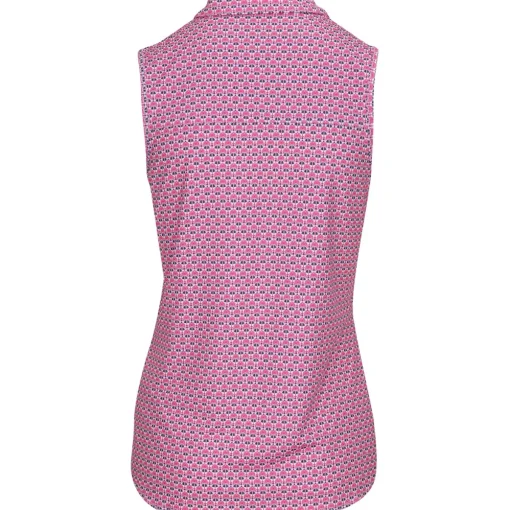 Puma Mattr Deco Sleeveless Shirt Polo Short Sleeve Golf Apparel