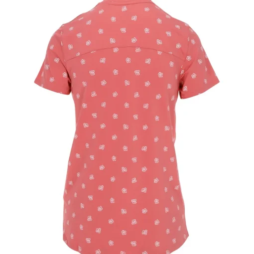 Puma Mattr Hibiscus Shirt Polo Short Sleeve Golf Apparel
