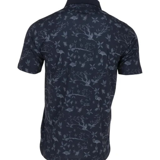 Puma Mattr Lagoon Shirt Polo Short Sleeve Golf Apparel