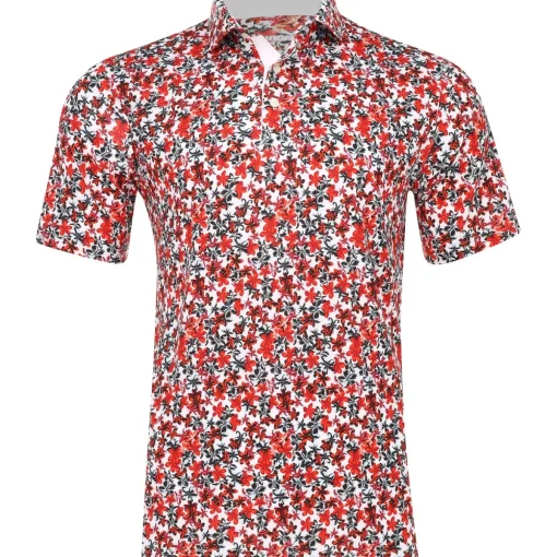 Puma Mattr Lillie Shirt Polo Short Sleeve Golf Apparel