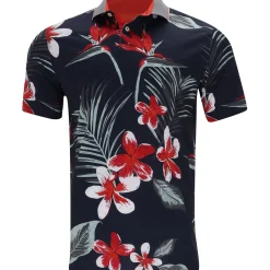 Puma MATTR Luau Shirt Polo Short Sleeve Golf Apparel