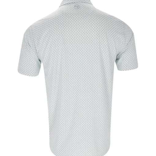 Puma MATTR Micro Floral Shirt Polo Short Sleeve Golf Apparel