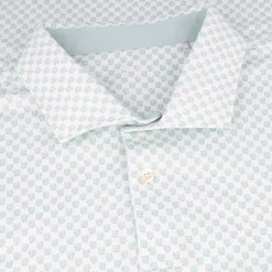 Puma MATTR Micro Floral Shirt Polo Short Sleeve Golf Apparel