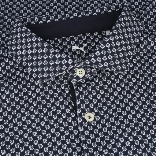 Puma MATTR Micro Floral Shirt Polo Short Sleeve Golf Apparel