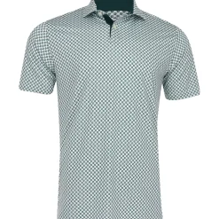 Puma MATTR Micro Floral Shirt Polo Short Sleeve Golf Apparel