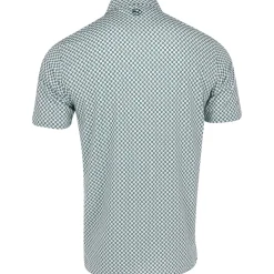 Puma MATTR Micro Floral Shirt Polo Short Sleeve Golf Apparel