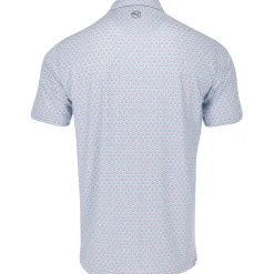 Puma Mattr Palm Deco Shirt Polo Short Sleeve Golf Apparel