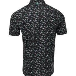 Puma Mattr Paradise Shirt Polo Short Sleeve Golf Apparel
