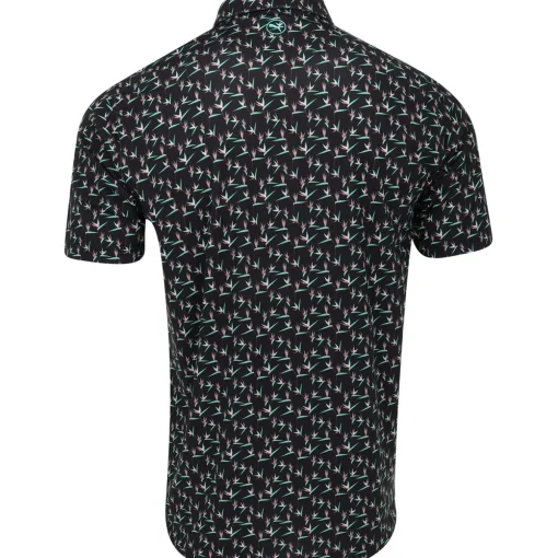 Puma Mattr Paradise Shirt Polo Short Sleeve Golf Apparel
