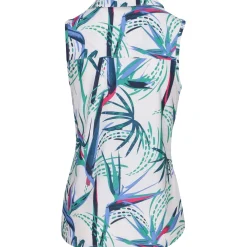 Puma Mattr Paradise Sleeveless Shirt Polo Short Sleeve Golf Apparel