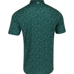 Puma MATTR Peach Stand Shirt Polo Short Sleeve Golf Apparel