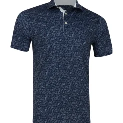 Puma MATTR Peach Stand Shirt Polo Short Sleeve Golf Apparel