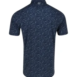 Puma MATTR Peach Stand Shirt Polo Short Sleeve Golf Apparel