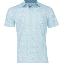 Puma Mattr Piranha Shirt Polo Short Sleeve Golf Apparel