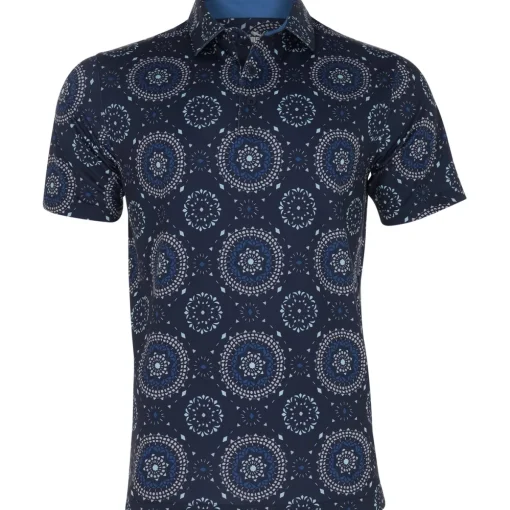 Puma Mattr Rising Shirt Polo Short Sleeve Golf Apparel