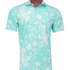 Puma MATTR Rose Shirt Polo Short Sleeve Golf Apparel