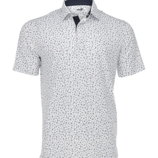 Puma Mattr Superfecta Shirt Polo Short Sleeve Golf Apparel