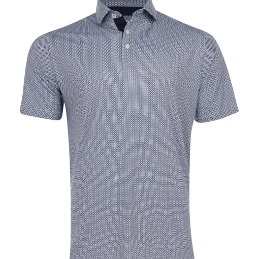 Puma MATTR Tile Shirt Polo Short Sleeve Golf Apparel
