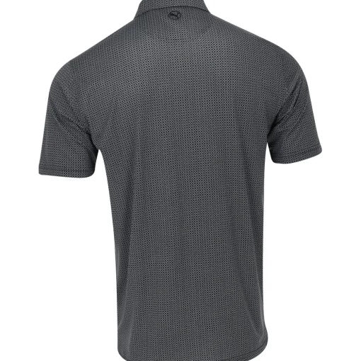 Puma MATTR Tile Shirt Polo Short Sleeve Golf Apparel