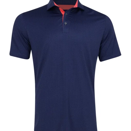 Puma MATTR Tile Shirt Polo Short Sleeve Golf Apparel