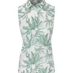 Puma Palm Sleeveless Shirt Polo Short Sleeve Golf Apparel