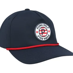 Puma Pars Stripes Rope Tech Headwear Cap Golf Apparel