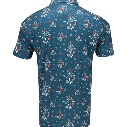 Puma Pique Heirloom Shirt Polo Short Sleeve Golf Apparel